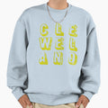 Cleweland City Name Sweatshirt - Aesthetic Graphic Men Women - T-Shirt, Sweatshirt, Hoodie