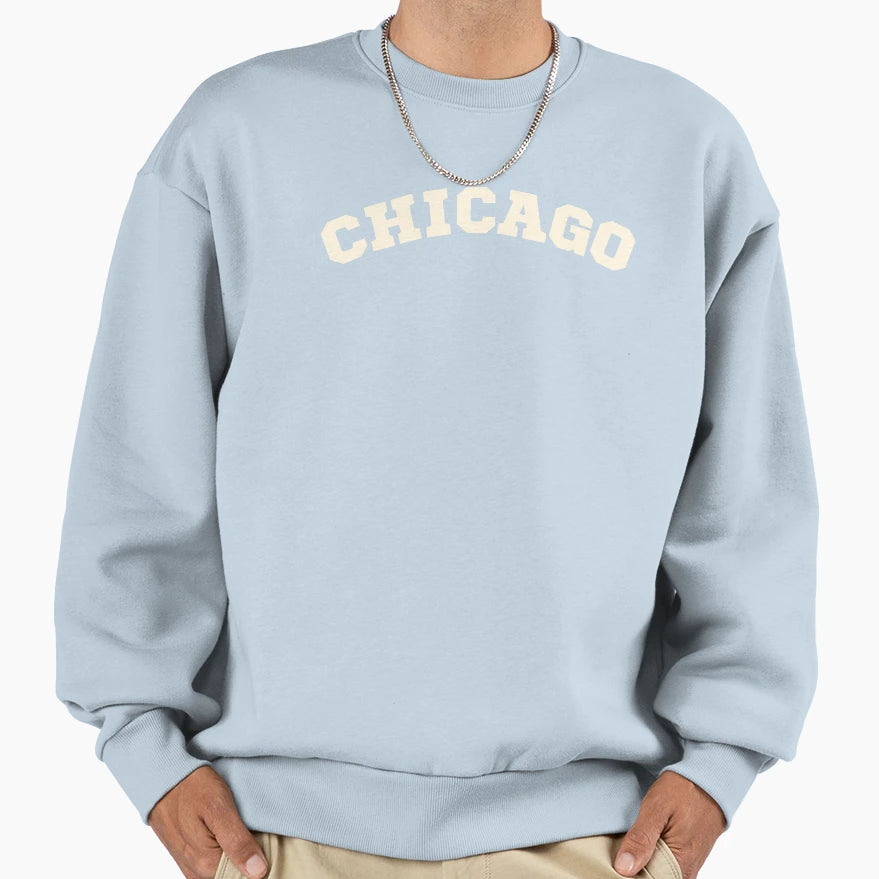 Chicago Sweatshirt - Casual Everyday Wear for Adults - T-Shirt, Sweatshirt, Hoodie