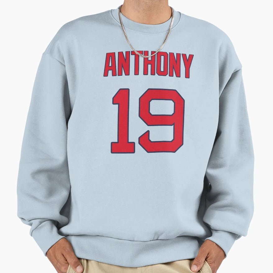 Roman Anthony 19 Red Sox Sweatshirt - Aesthetic Graphic Men Women - T-Shirt, Sweatshirt, Hoodie
