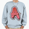 Letter Graffiti Sweatshirt - Casual Everyday Wear for Adults - T-Shirt, Sweatshirt, Hoodie