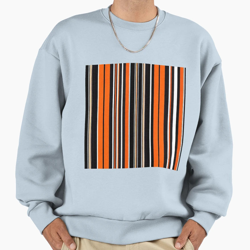 Luxury Brown Orange Autumn Sweatshirt - Streetwear Style Men Women - T-Shirt, Sweatshirt, Hoodie