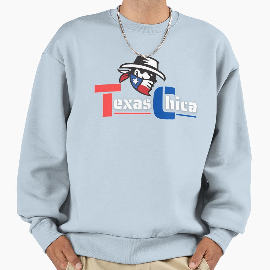 Texas Chica Sweatshirt - Trendy Graphic Unisex - T-Shirt, Sweatshirt, Hoodie