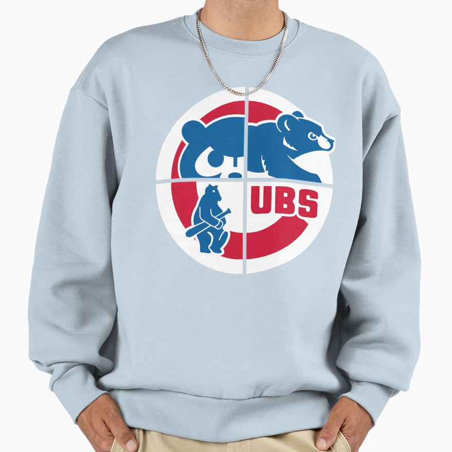 Chicago Northside Baseball Quad 2 Sweatshirt - Fun Novelty Design Men Women - T-Shirt, Sweatshirt, Hoodie