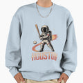 Houston Space City Baseball And Sweatshirt - Minimalist Print Men Women - T-Shirt, Sweatshirt, Hoodie