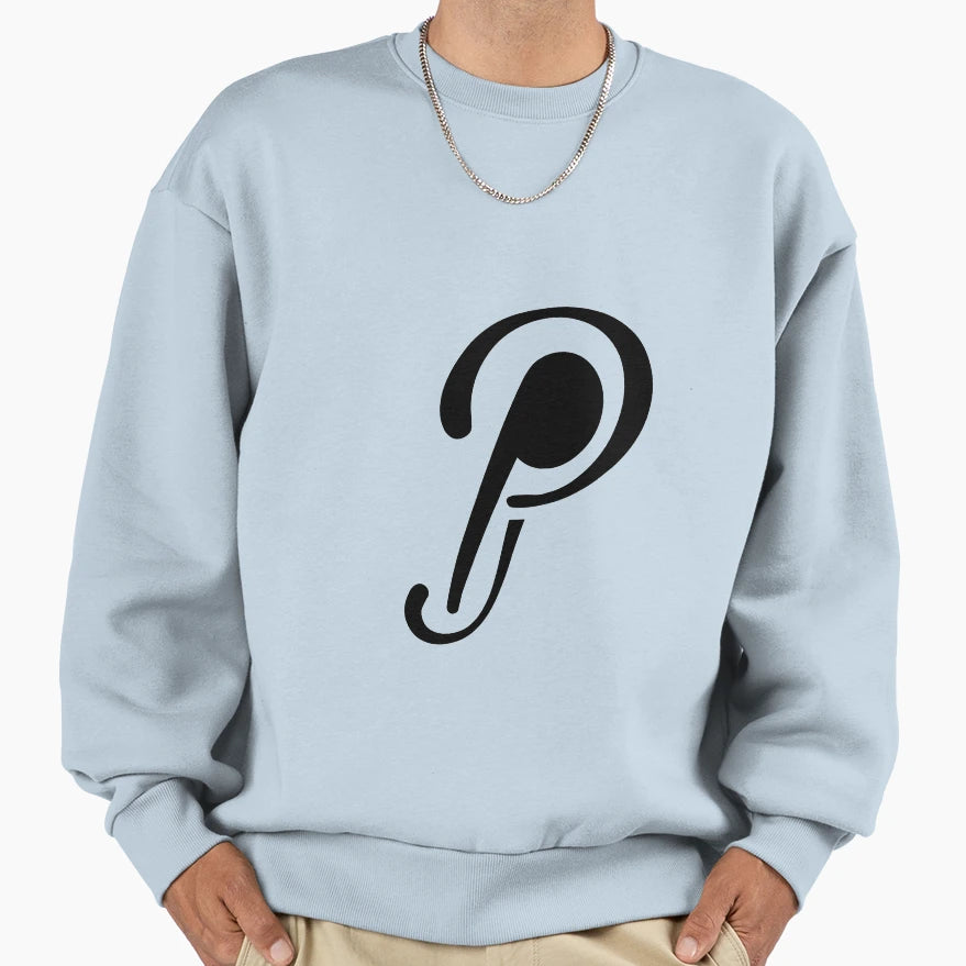 Letter P Sweatshirt - Custom Art Print for Adults - T-Shirt, Sweatshirt, Hoodie