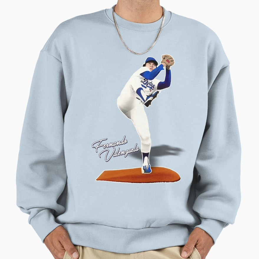 Fernando Valenzuela El Toro Sweatshirt - Custom Art Print Unisex - T-Shirt, Sweatshirt, Hoodie