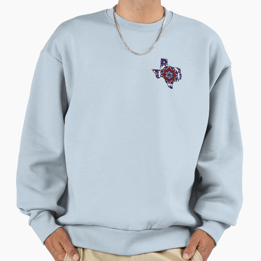 Texas Sweatshirt - Aesthetic Graphic Men Women - T-Shirt, Sweatshirt, Hoodie