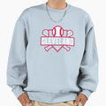Cleveland Baseball Home Plate Crossed Sweatshirt - Streetwear Style Unisex - T-Shirt, Sweatshirt, Hoodie