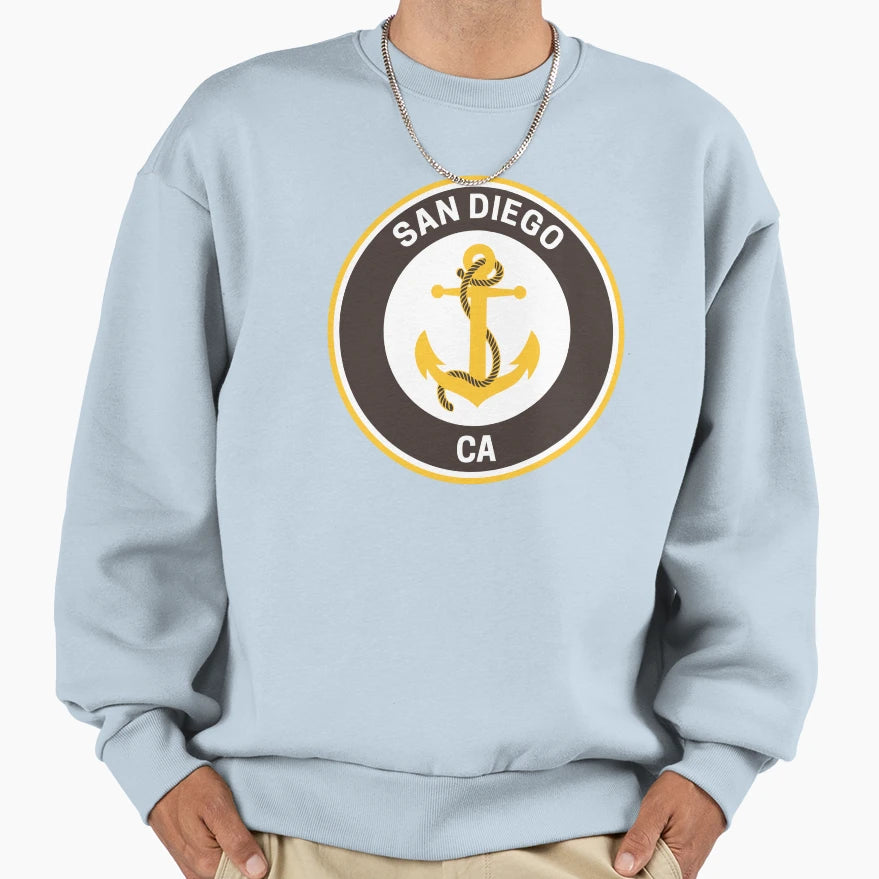 San Diego California Sweatshirt - Fun Novelty Design Unisex - T-Shirt, Sweatshirt, Hoodie