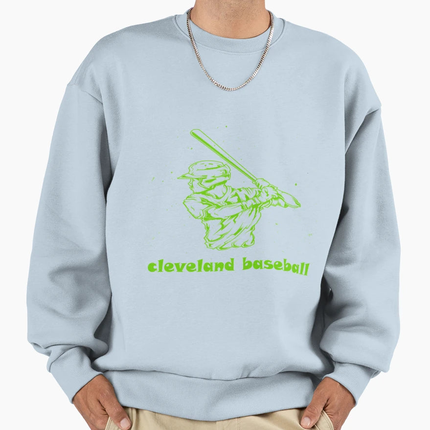 Cleveland Baseball Sweatshirt - Novelty Apparel Men Women - T-Shirt, Sweatshirt, Hoodie