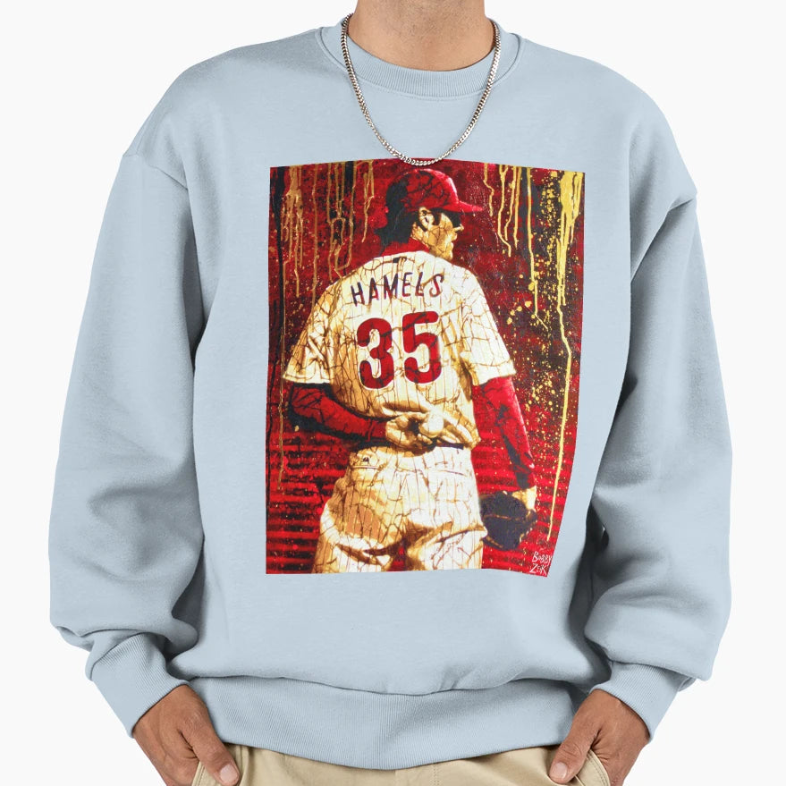 Hamels Sweatshirt - Aesthetic Graphic Men Women - T-Shirt, Sweatshirt, Hoodie