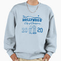 2020 La Champions City White Sweatshirt - Custom Art Print Unisex - T-Shirt, Sweatshirt, Hoodie