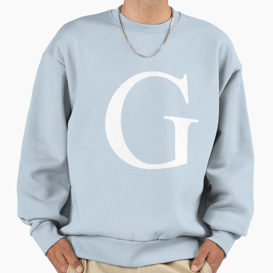 Letter G Sweatshirt - Custom Art Print Unisex - T-Shirt, Sweatshirt, Hoodie