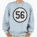 Mark Buehrle 56 Jersey Number Sweatshirt - Minimalist Print Unisex - T-Shirt, Sweatshirt, Hoodie