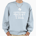 Howdy Yall Texas Cowboy 6 Sweatshirt - Minimalist Print for Adults - T-Shirt, Sweatshirt, Hoodie