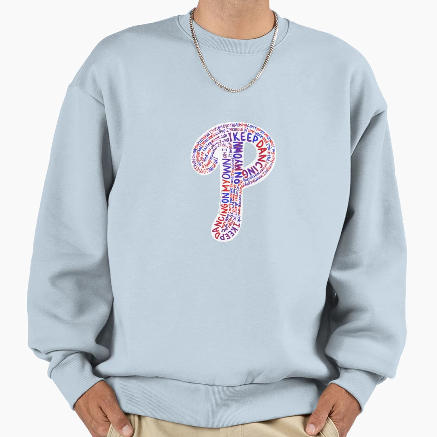 Dancing P Sweatshirt - Custom Art Print Men Women - T-Shirt, Sweatshirt, Hoodie