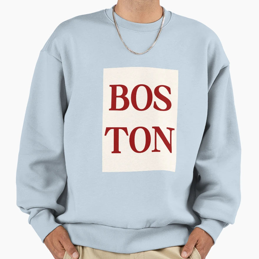 Boston Sweatshirt - Novelty Apparel for Adults - T-Shirt, Sweatshirt, Hoodie