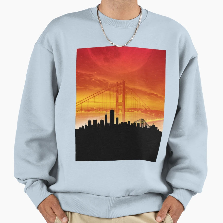 San Francisco Sweatshirt - Trendy Graphic for Adults - T-Shirt, Sweatshirt, Hoodie