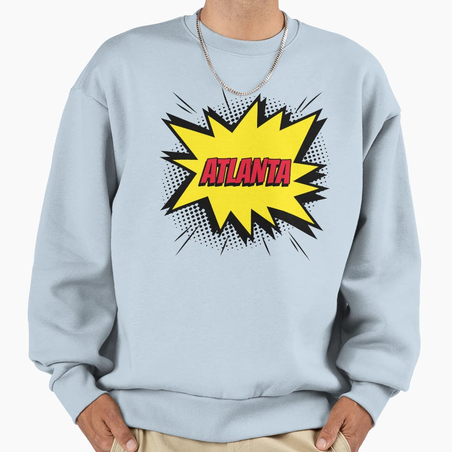 Atlanta Comic Kapow Artwork Sweatshirt - Custom Art Print Unisex - T-Shirt, Sweatshirt, Hoodie