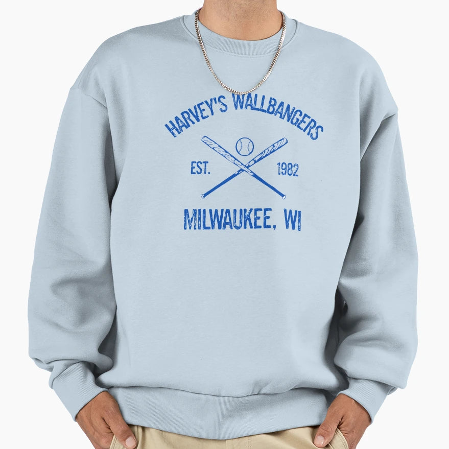 Milwaukee Baseball Harveys Sweatshirt - Streetwear Style Men Women - T-Shirt, Sweatshirt, Hoodie