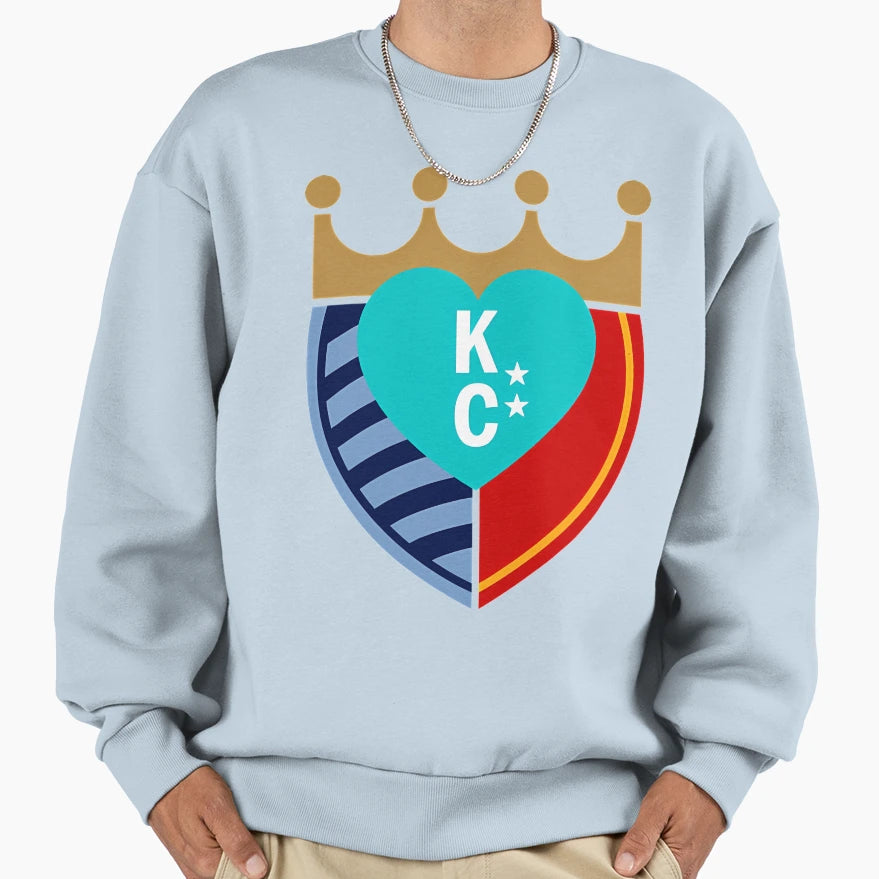 Kc Sports Mashup T-Shirt - Novelty Apparel for Adults - T-Shirt, Sweatshirt, Hoodie