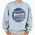 Boston Baseball Sweatshirt - Casual Everyday Wear Unisex - T-Shirt, Sweatshirt, Hoodie