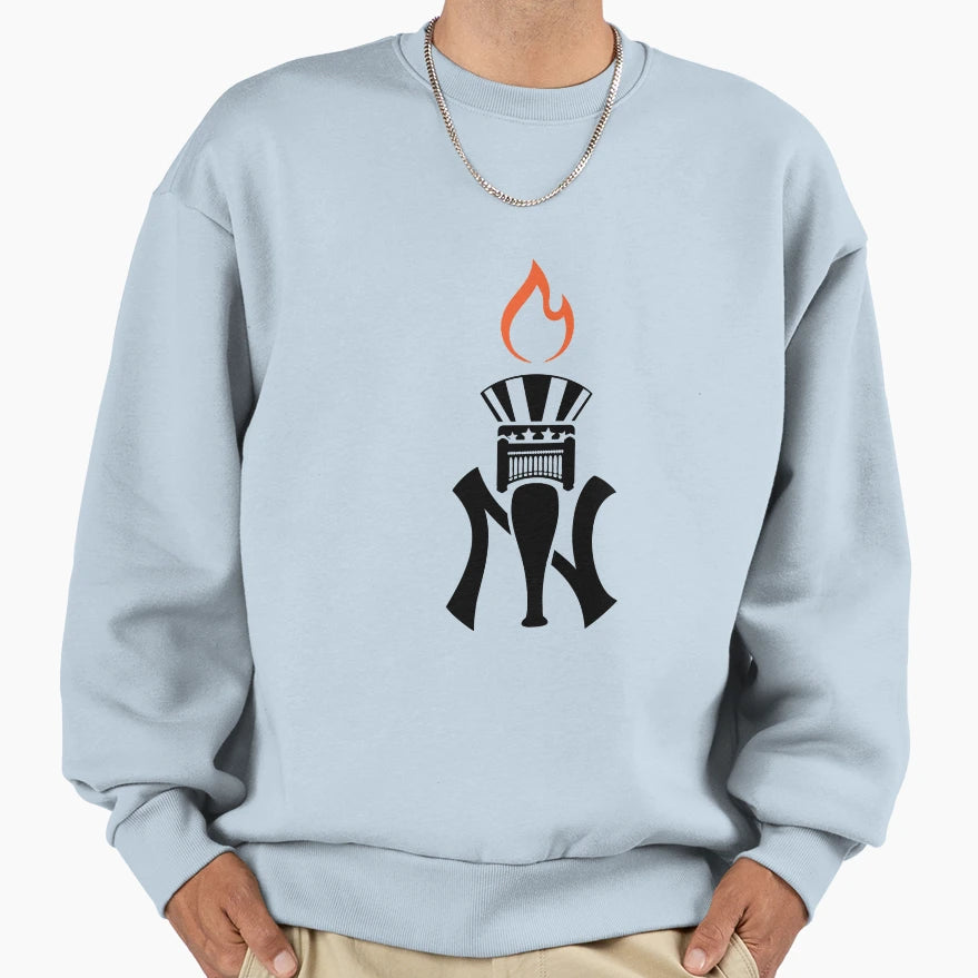 New York Torchbearers Sweatshirt - Graphic Print Unisex - T-Shirt, Sweatshirt, Hoodie
