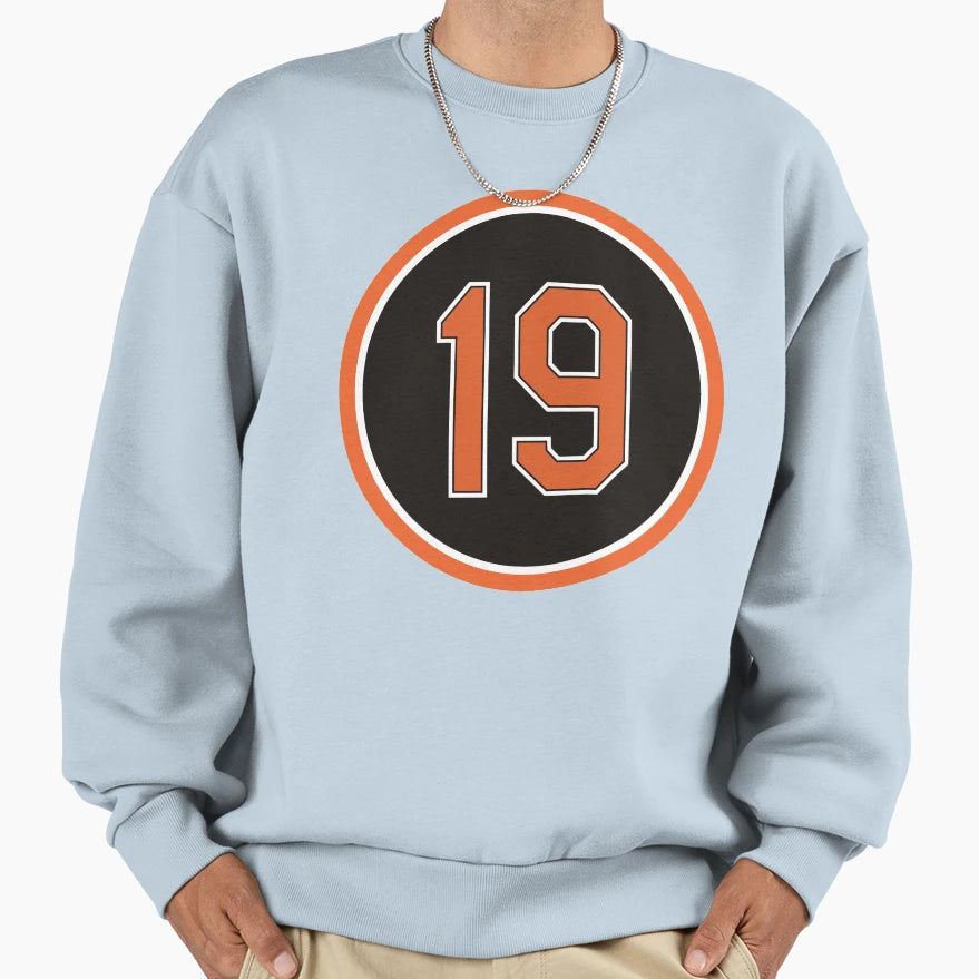 Chris Davis 19 Jersey Number Sweatshirt - Novelty Apparel Unisex - T-Shirt, Sweatshirt, Hoodie