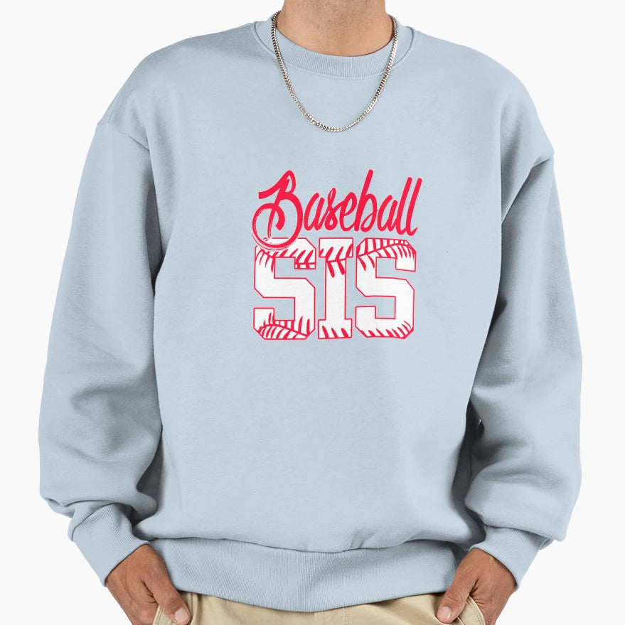 Baseball Sister Sweatshirt - Novelty Apparel for Adults - T-Shirt, Sweatshirt, Hoodie