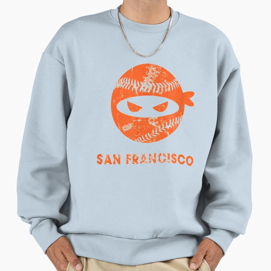 San Francisco Fan Sweatshirt - Casual Everyday Wear Men Women - T-Shirt, Sweatshirt, Hoodie
