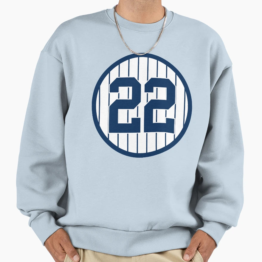 Roger Clemens 22 Jersey Number Sweatshirt - Graphic Print Unisex - T-Shirt, Sweatshirt, Hoodie