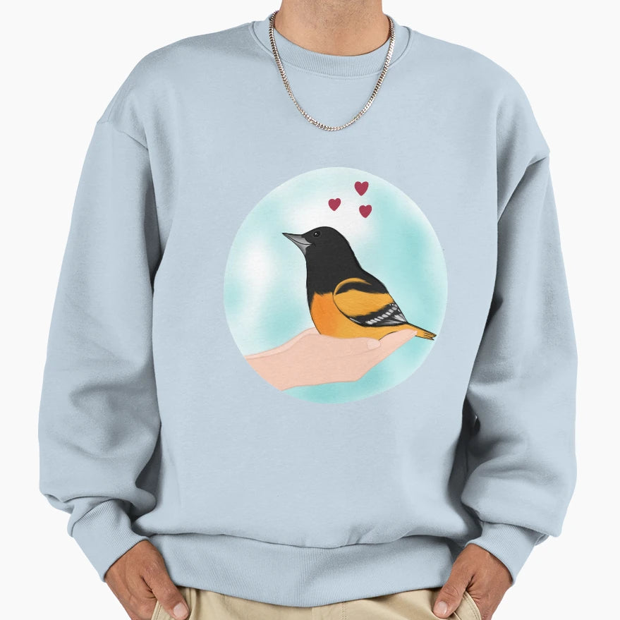 Oriole Sweatshirt - Trendy Graphic for Adults - T-Shirt, Sweatshirt, Hoodie