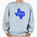 Dallas Texas Sweatshirt - Minimalist Print Men Women - T-Shirt, Sweatshirt, Hoodie