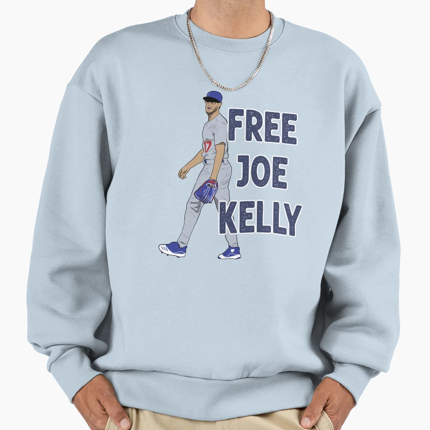 Free Joe Kelly Sweatshirt - Novelty Apparel Unisex - T-Shirt, Sweatshirt, Hoodie