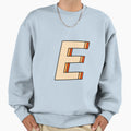 Orange E Sweatshirt - Custom Art Print for Adults - T-Shirt, Sweatshirt, Hoodie