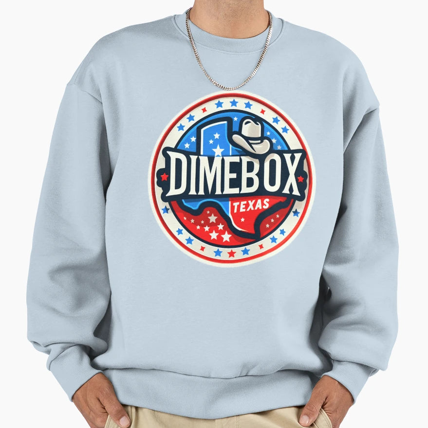 Dimebox Texas T-Shirt - Fun Novelty Design Unisex - T-Shirt, Sweatshirt, Hoodie