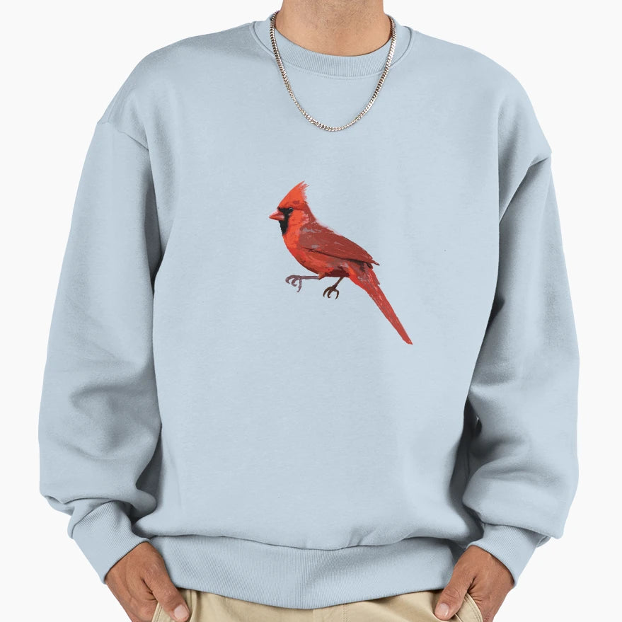 Cardinal Male Sweatshirt - Novelty Apparel for Adults - T-Shirt, Sweatshirt, Hoodie