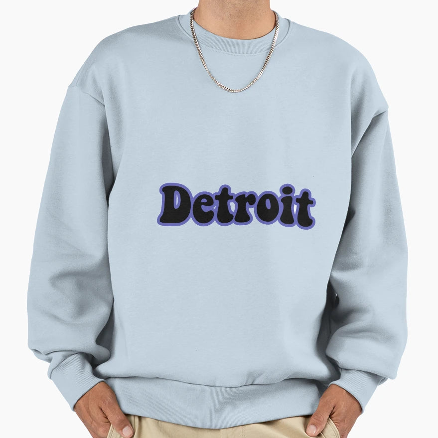 Detroit Sweatshirt - Novelty Apparel for Adults - T-Shirt, Sweatshirt, Hoodie