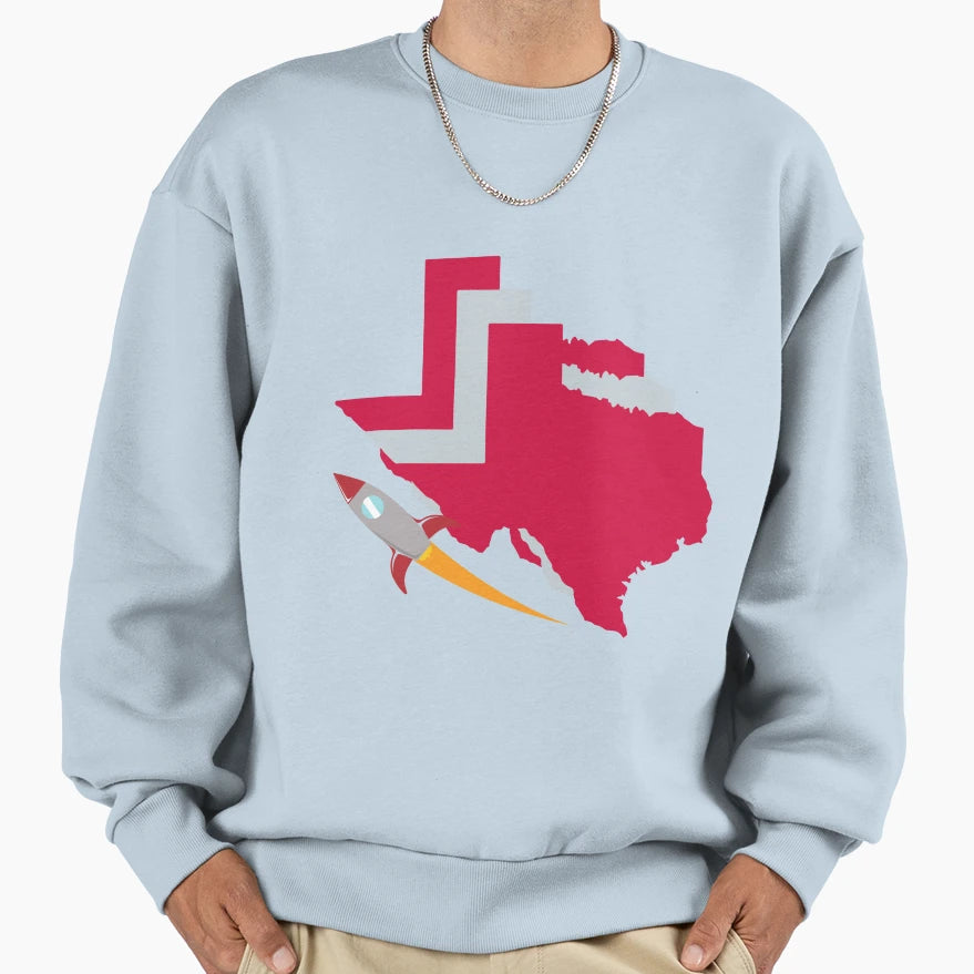Texas Border Rockets Sweatshirt - Aesthetic Graphic Men Women - T-Shirt, Sweatshirt, Hoodie