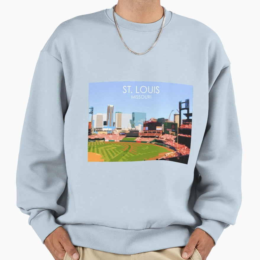 St Louis Missouri Usa Sweatshirt - Graphic Print Men Women - T-Shirt, Sweatshirt, Hoodie