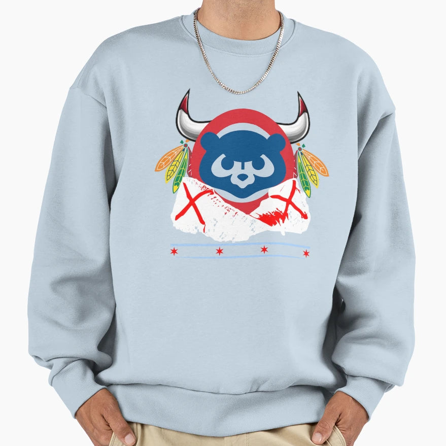 Chicago Made Sweatshirt - Casual Everyday Wear for Adults - T-Shirt, Sweatshirt, Hoodie