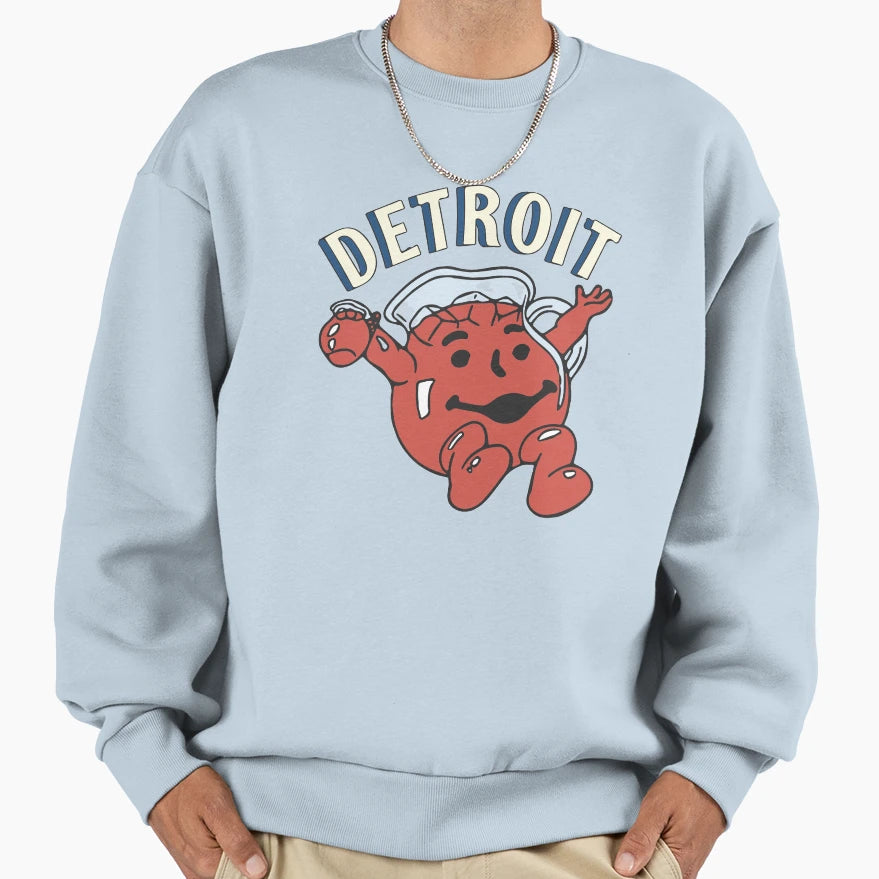 Detroit Sweatshirt - Fun Novelty Design Unisex - T-Shirt, Sweatshirt, Hoodie