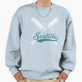 Seattle Baseball Fan City Sweatshirt - Casual Everyday Wear Men Women - T-Shirt, Sweatshirt, Hoodie