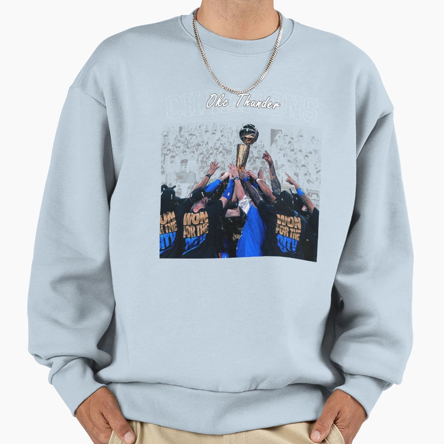 Oklahoma City Basketball 2025 Sweatshirt - Novelty Apparel Men Women - T-Shirt, Sweatshirt, Hoodie