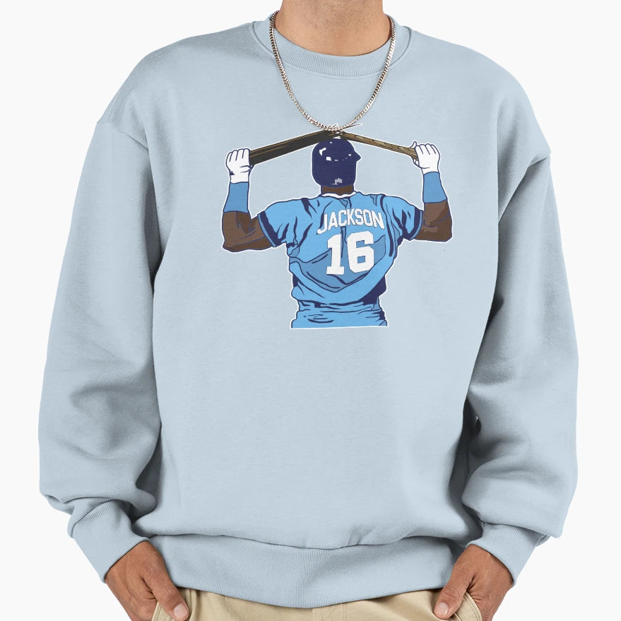 Bo Jackson Bat Break Sweatshirt - Streetwear Style Men Women - T-Shirt, Sweatshirt, Hoodie