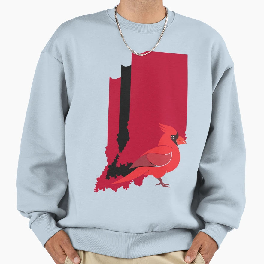 Indiana Border Cardinals Sweatshirt - Casual Everyday Wear for Adults - T-Shirt, Sweatshirt, Hoodie
