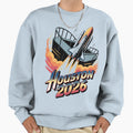 Houston 2026 Space Shuttle Football T-Shirt - Casual Everyday Wear Unisex - T-Shirt, Sweatshirt, Hoodie