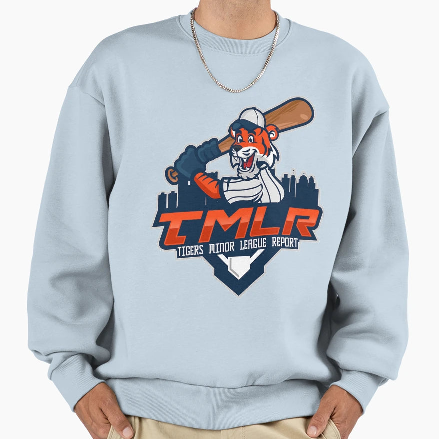 Tigers Minor League Report Sweatshirt - Trendy Graphic for Adults - T-Shirt, Sweatshirt, Hoodie