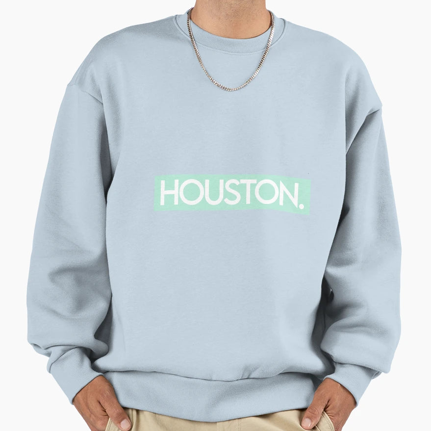 Houston Tx Sweatshirt - Custom Art Print Unisex - T-Shirt, Sweatshirt, Hoodie