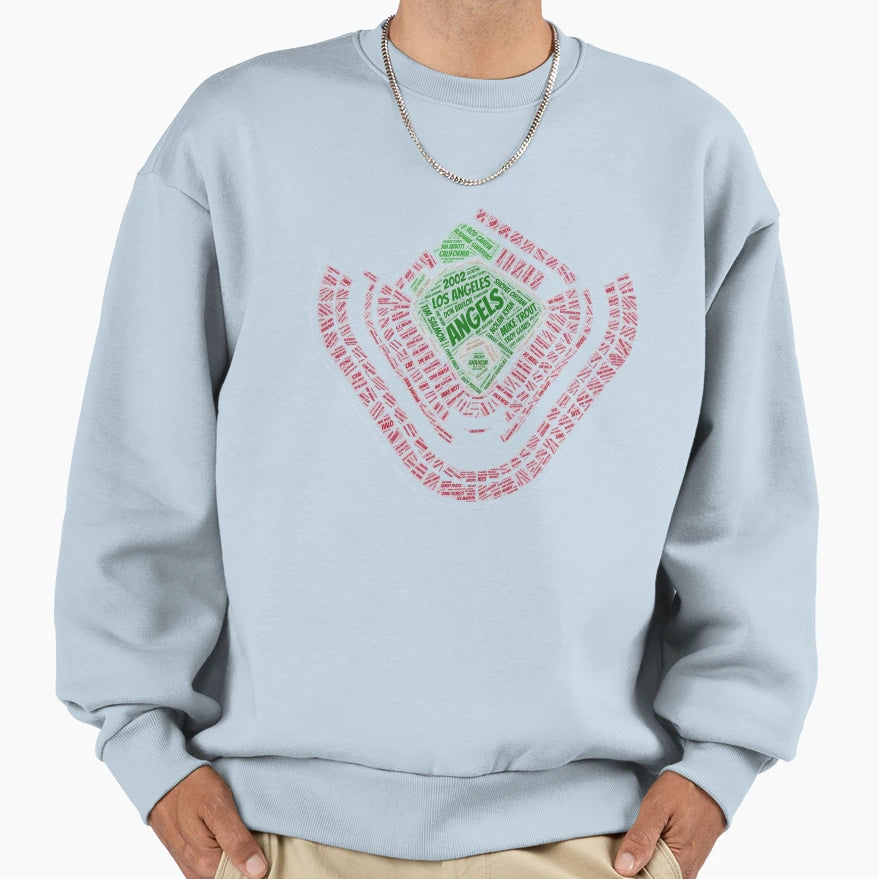 Angels Stadium Sweatshirt - Trendy Graphic for Adults - T-Shirt, Sweatshirt, Hoodie
